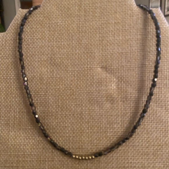 Erin Gray Sparkle Choker with gold filled beads - Picture 2 of 3